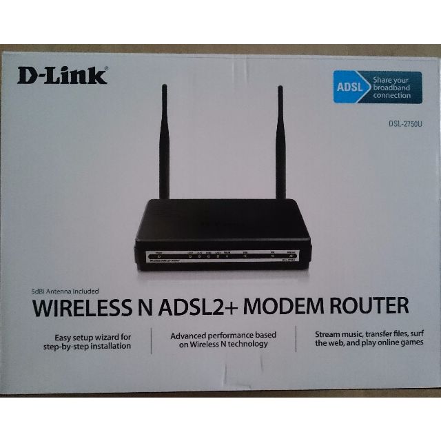 D-Link Wireless N ADSL2+ Modem Router, Computers & Tech, Parts ...