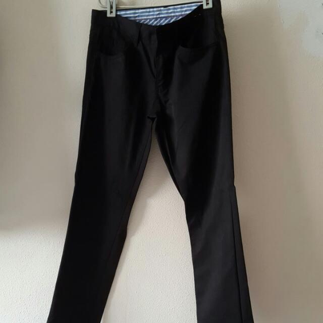 G200 Mens Black Long Pants, Men's 