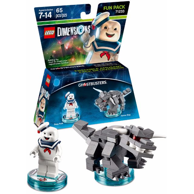 Lego Dimensions Ghostbusters Pack Stay Puft w Terror Dog