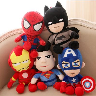 superhero soft toy