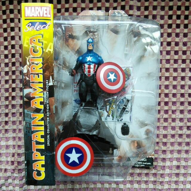 Marvel Select Captain America James Buchanan Bucky Barnes