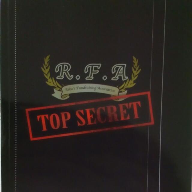 Mystic Messenger Rfa Vip Pack Top Secret Book Toys Games