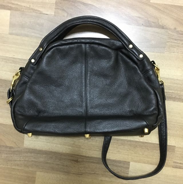 OPELLE Lotus Bag - Soft Black Pebbled Leather with Zip Pockets - Made to  Order