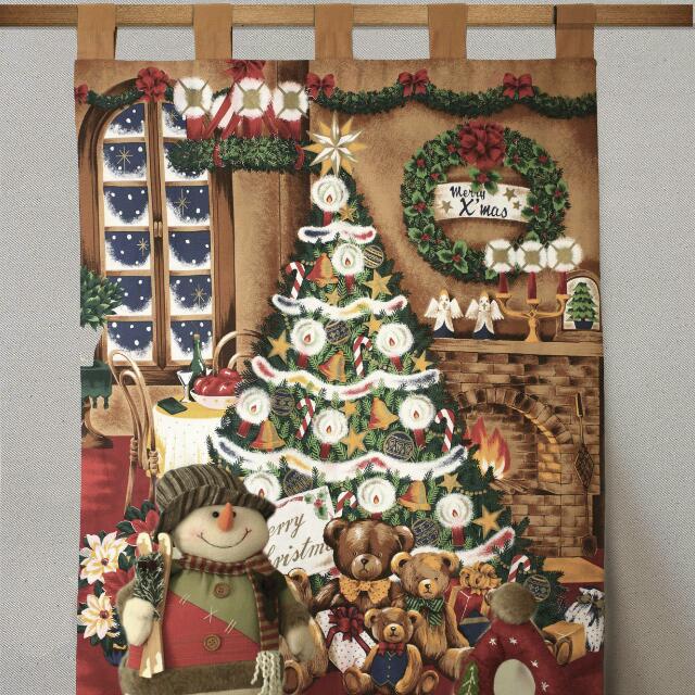 Dekorasi Natal Kain Pajangan Kain Dekorasi Natal, Perabotan Rumah di Carousell