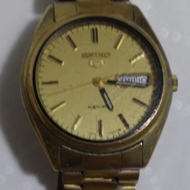 Seiko 5 type 6309-6240 Automatic watch, Women's Fashion, Watches &  Accessories, Watches on Carousell