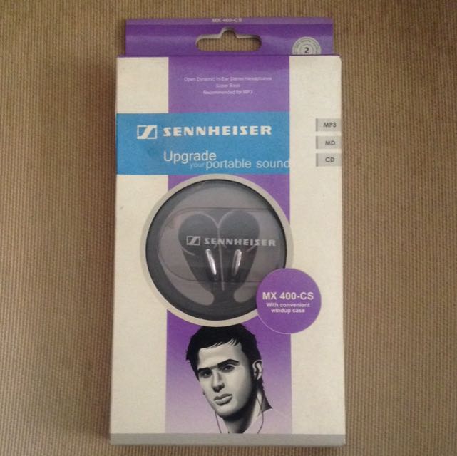 Sennheiser MX 400-CS Headphones with Case, Computers & Tech, Parts ...