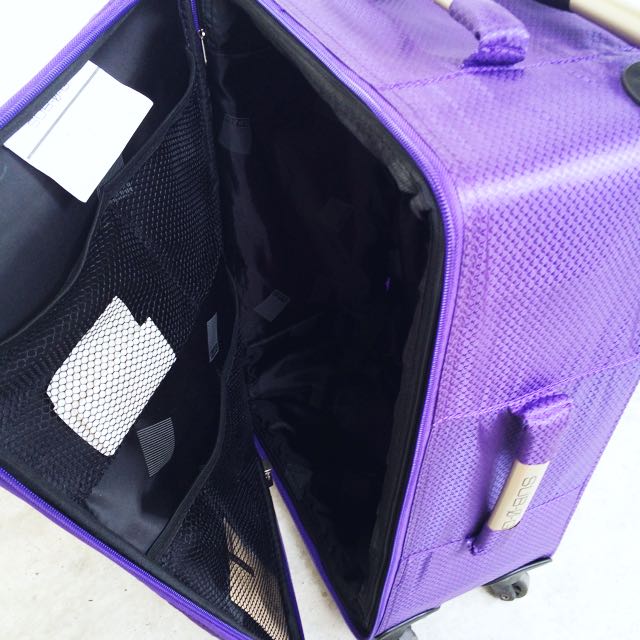 Sub Zero G Purple Cabin Size Luggage, Women's Fashion, Bags & Wallets