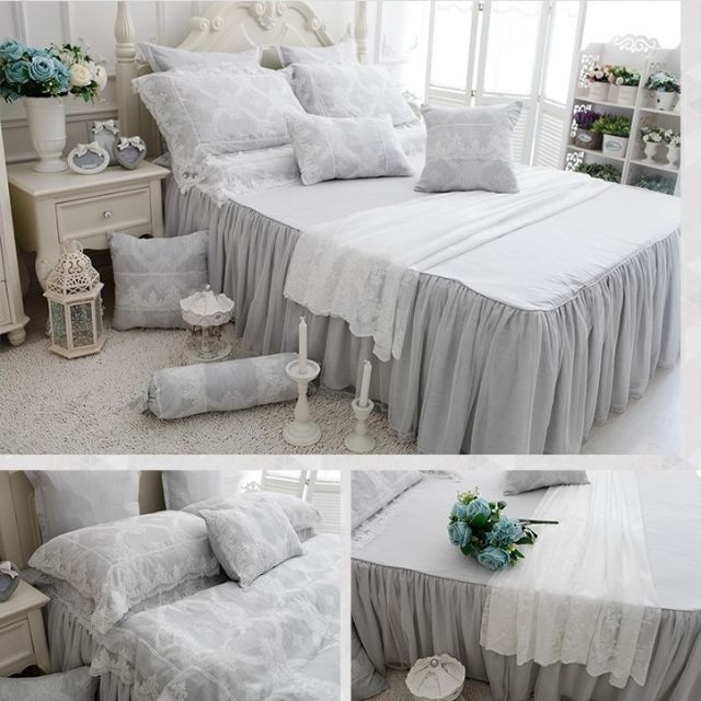 (2 colors) Victorian Style Bedding Set, Furniture & Home Living, Kitchenware & Tableware, Table ...