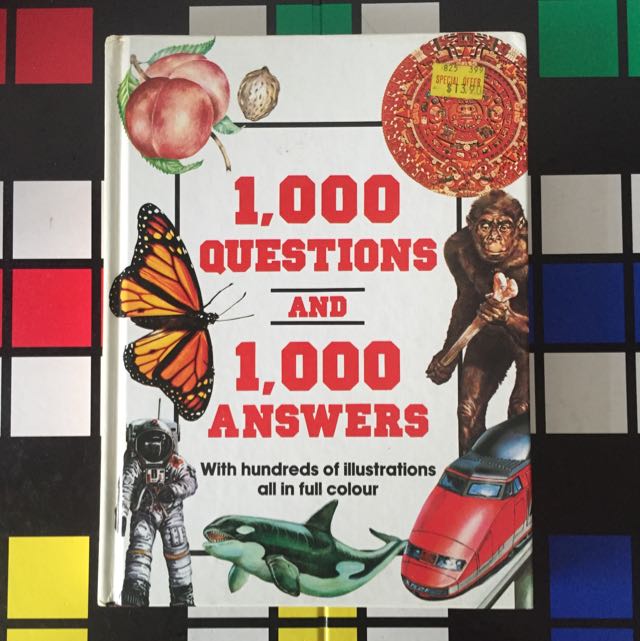 1000 Questions And 1000 Answers Books Stationery Fiction On Carousell