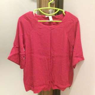 F21 PINK BLOUSE