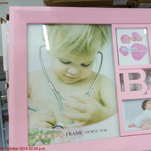 5R & 6 Cute Size Baby Picture Frame, Babies & Kids, Baby Nursery & Kids