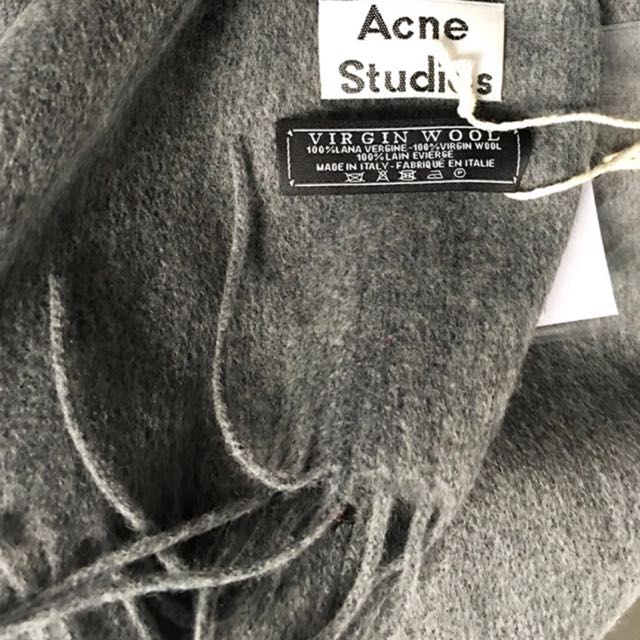 fake acne studios scarf