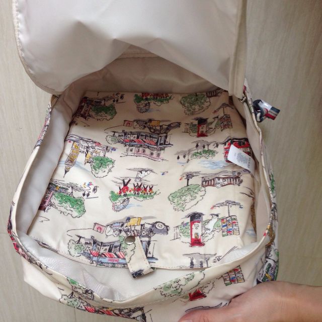 BN Authentic Cath Kidston Billie Goes to Town BackPack Cream Luxury Bags Wallets on Carousell