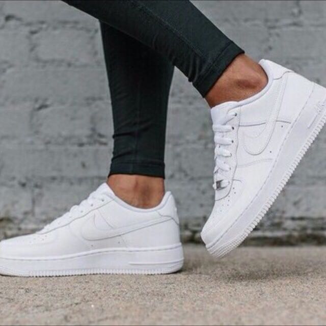 nike air force 1 white outfit men