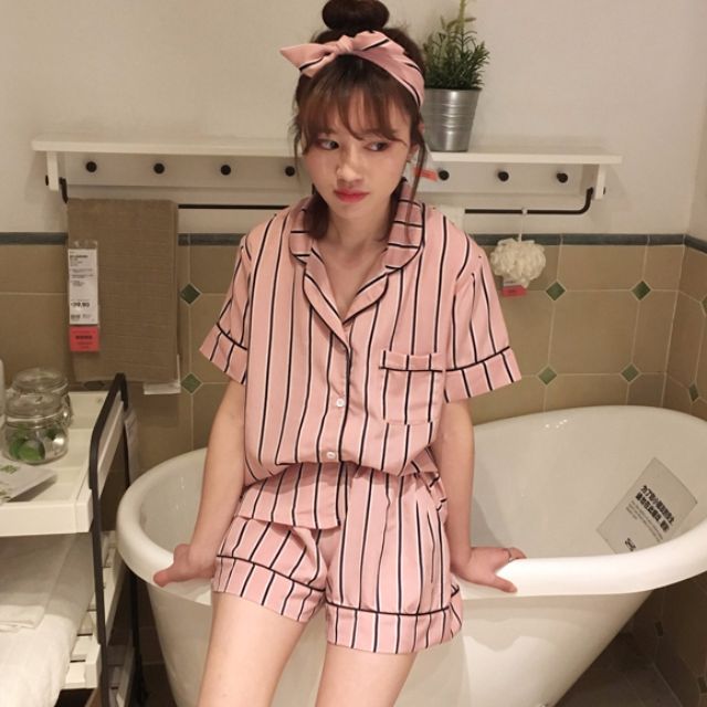 Korean Style Pajamas Sleeping Wear Home Clothes Women S Fashion