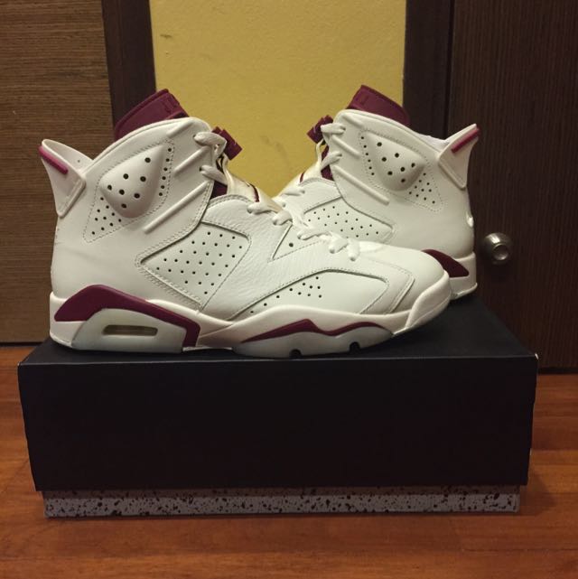 jordan 6 maroon og