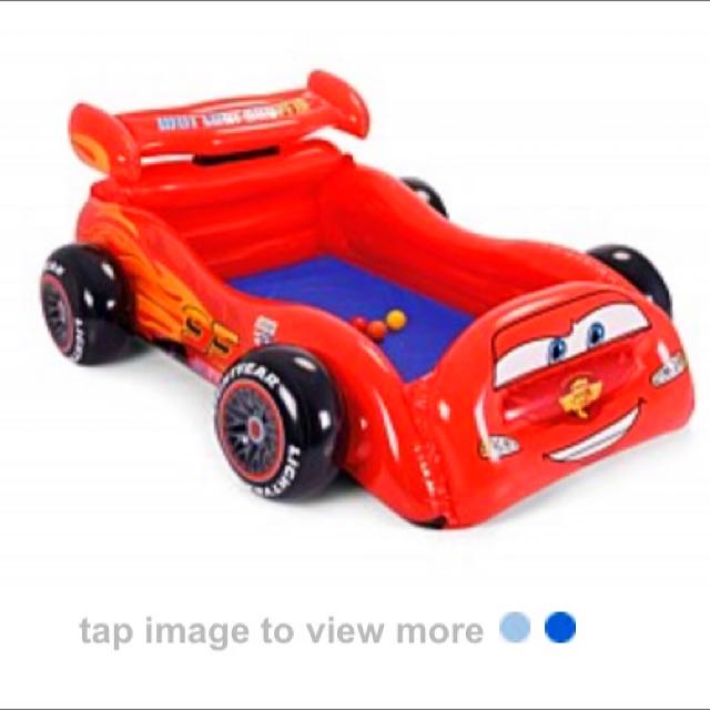 inflatable lightning mcqueen car
