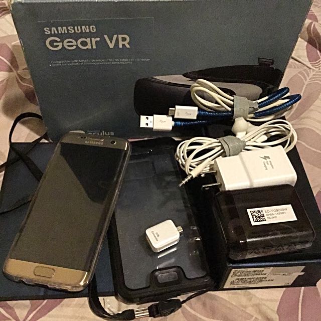 Samsung S7 EDGE with VR and freebies bundle (Category: Samsung) located in Manila. Submitted by theworldlygrocer (Listing ID 72942252, Image 1). Description: .