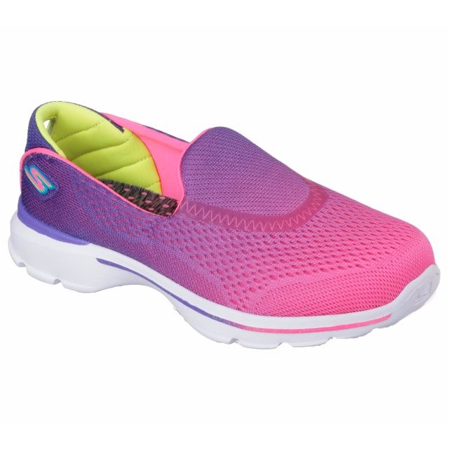 yellow skechers go walk