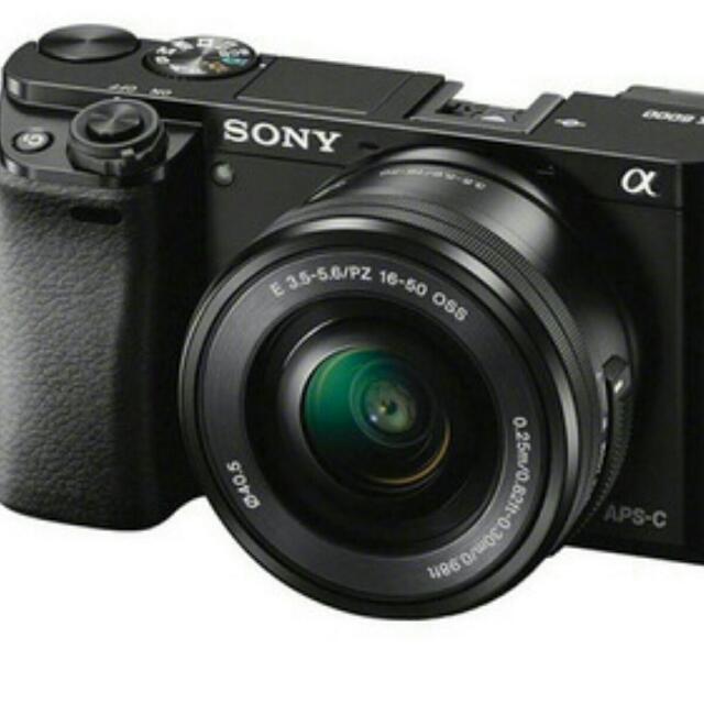 Sony A6000 Mirrorless Camera With Lenses, Photography, Cameras on Carousell