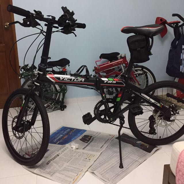 victor folding bike