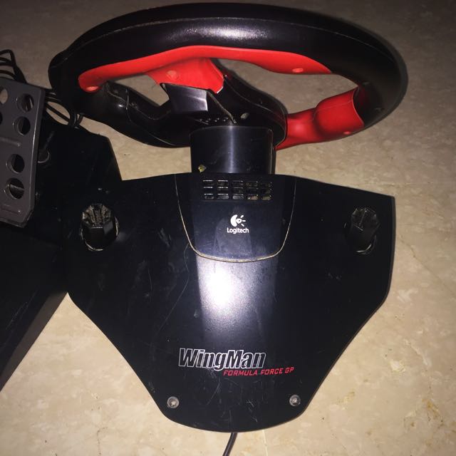 Logitech WingMan Formula Force GP Racing Wheel Foot Pedals, 59