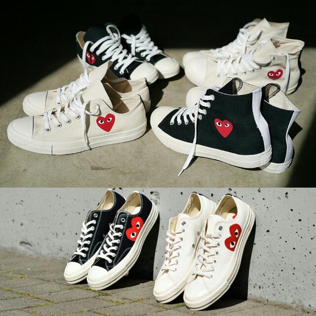 converse comme des garcons t shirt