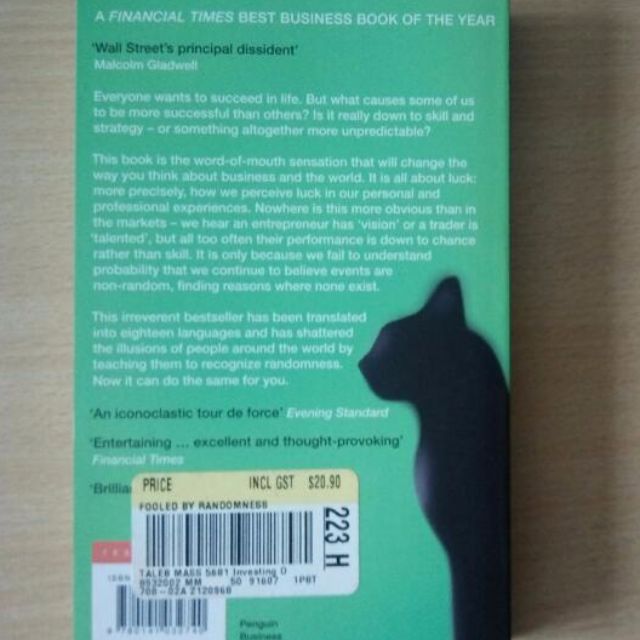 Fooled By Randomness (Category: Children's Books) located in Singapore. Submitted by mitan (Listing ID 60601074, Image 2). Description: .