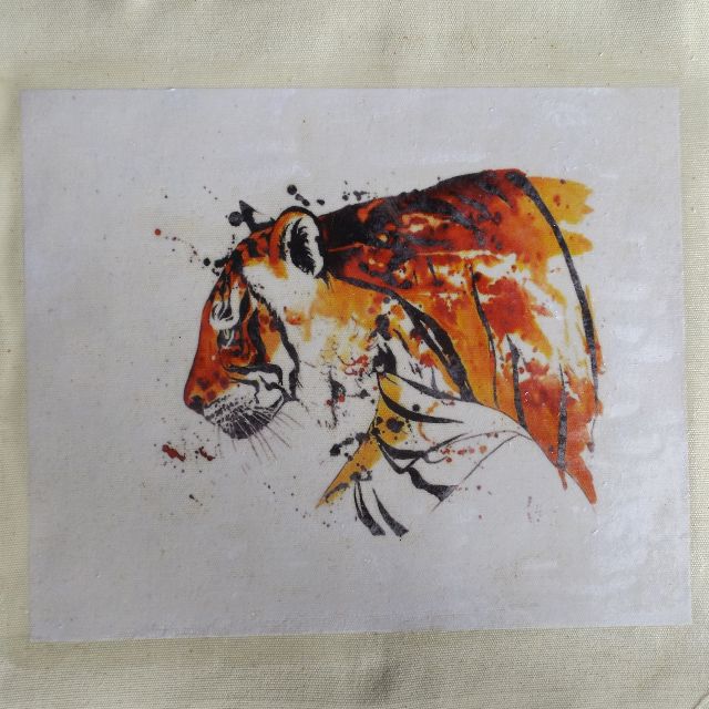 Gift Ideas Home Decoration Tiger Painting Canvas Printed