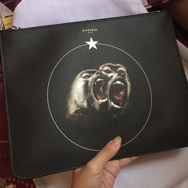 Givenchy best sale monkey clutch