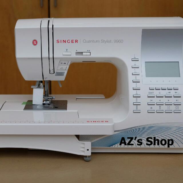 Mesin Jahit Portable Singer 9960 Desain Kerajinan Tangan Lainnya Di Carousell