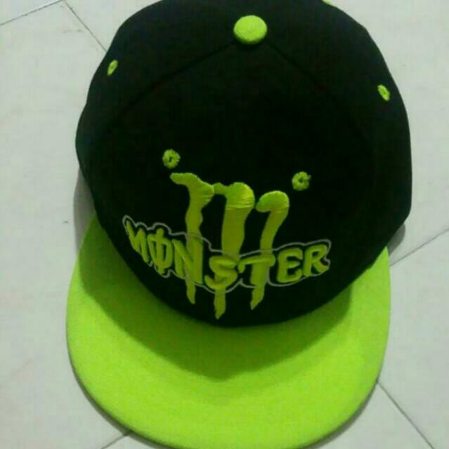 MONSTER ENERGY SNAP BACKS CAP HIPHOP Men s Fashion Watches