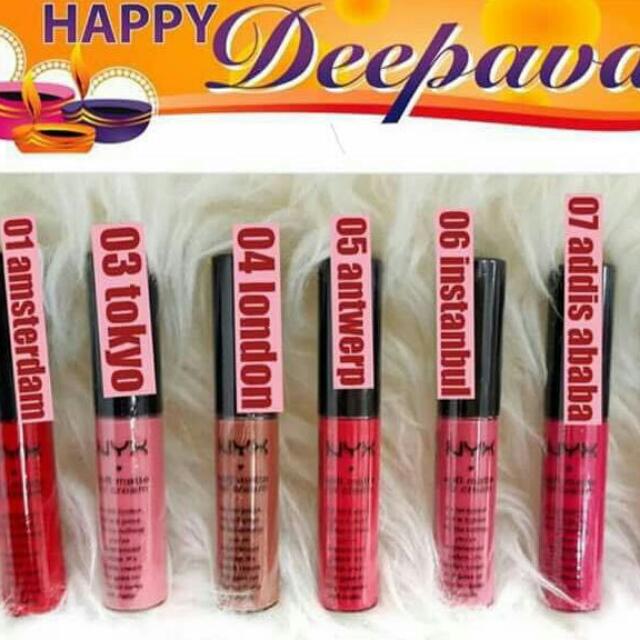 Nyx Lipstick Retail Rm19 Dropship Promo Rm14 X 5 Pcs