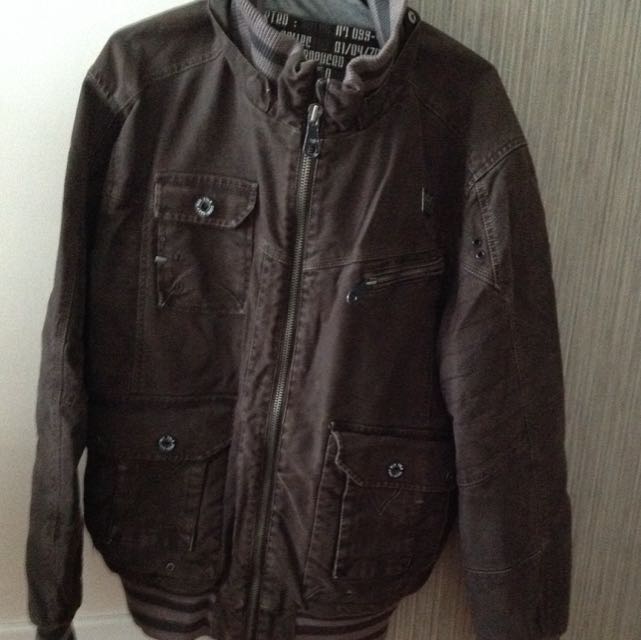 River Island Winter Coat Men S Fashion Clothes On Carousell