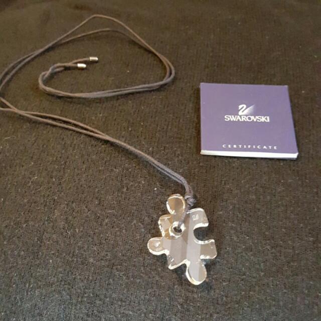 Swarovski puzzle piece necklace hotsell
