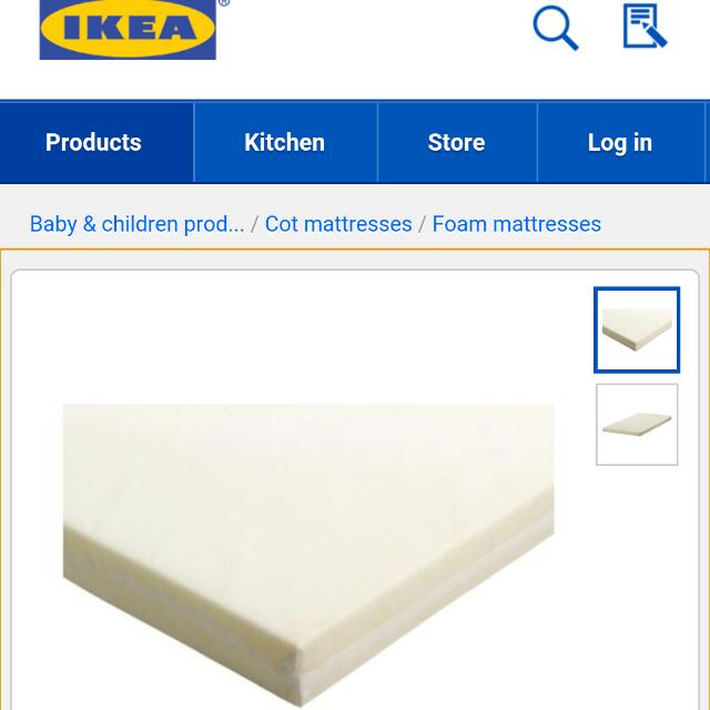 tilam baby cot ikea