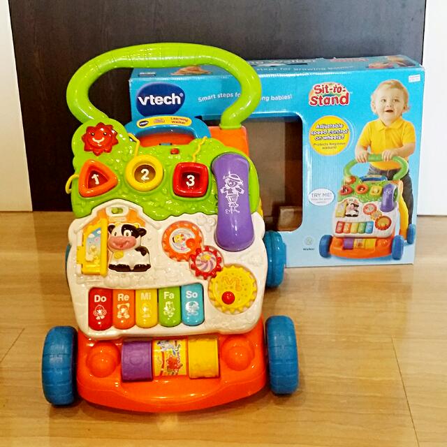 sit to stand baby toy