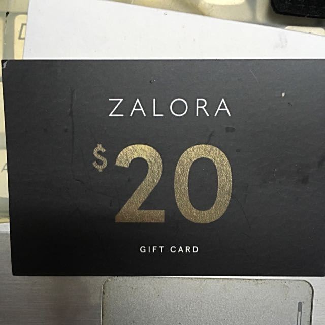 Zalora Gift Card 20 Entertainment Gift Cards Vouchers On Carousell