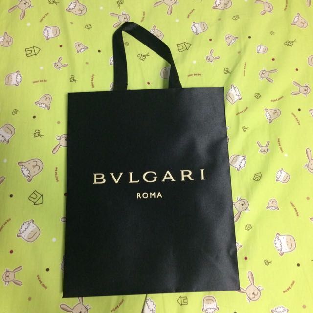 bulgari shopping bag