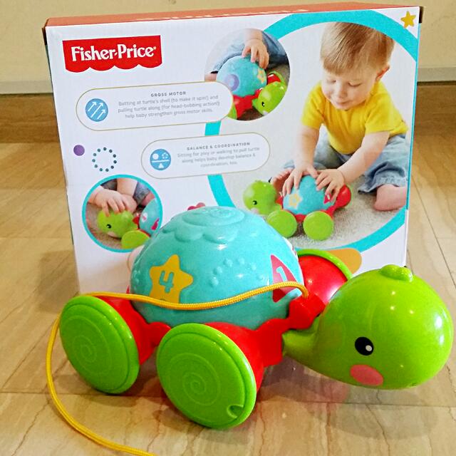 fisher price pull along turtle