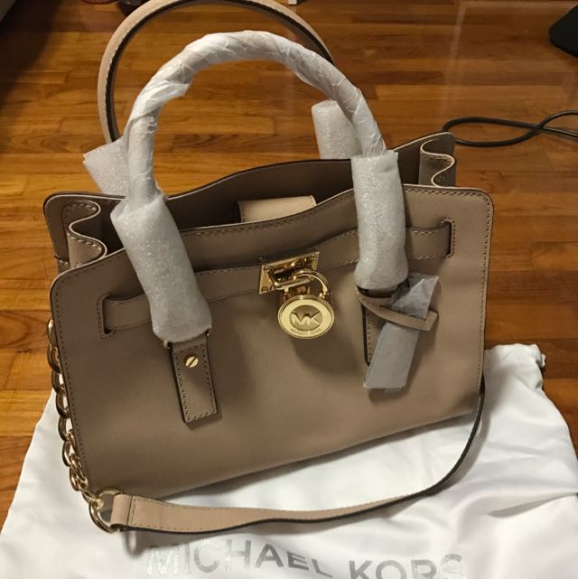 michael kors hamilton east west satchel