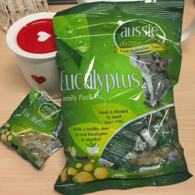 Oc S 澳洲純天然尤加利喉糖aussie Drops Eucalyptus Drops 150g 健康及營養食用品 健康補充品 健康補充品 保健食品 飲料和補品 Carousell