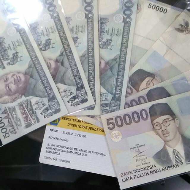 Pecahan 50rb Soeharto 50rb Wr Supratman Antik Uang Lama Di Carousell