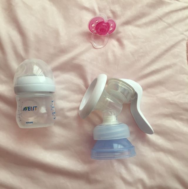 Philips Avent Manual Breast Pump Babies Kids Nursing Feeding