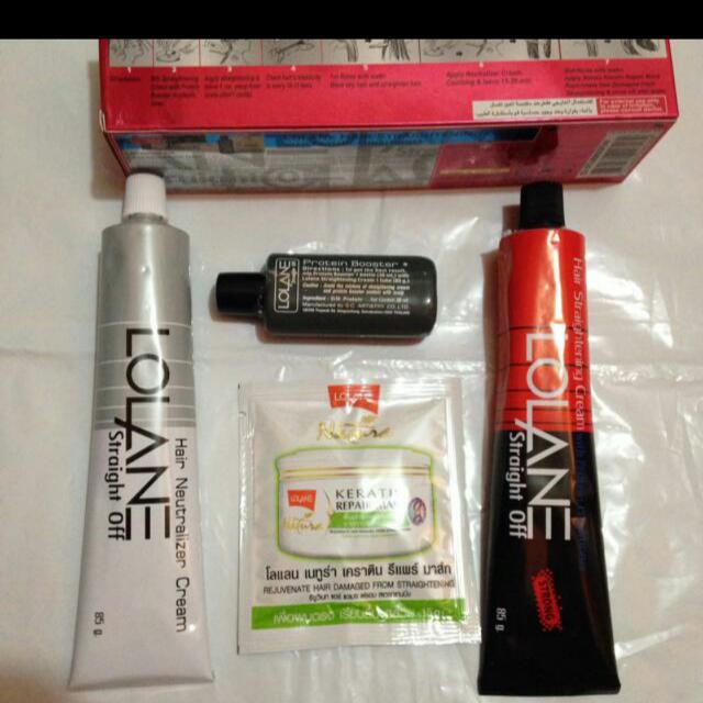 Straight Off Hair Straightening Cream