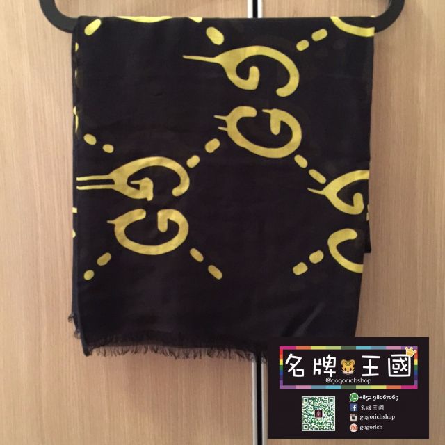 Gucci ghost scarf hotsell