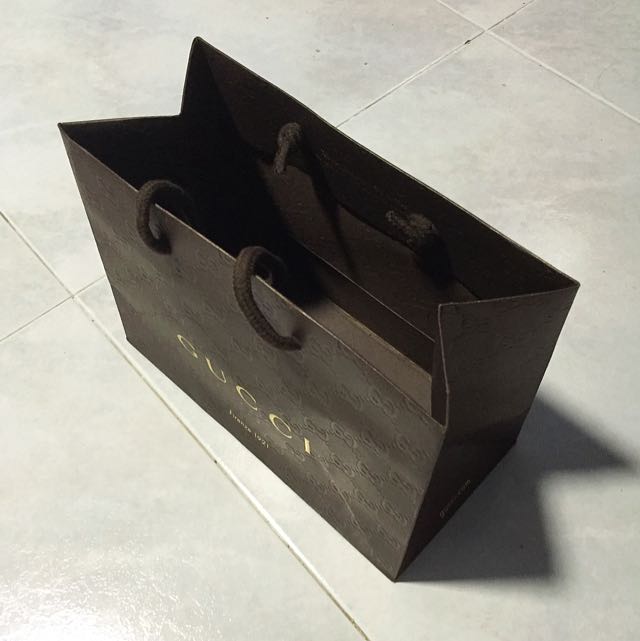 Authentic Gucci Carrier Bag, Everything Else on Carousell