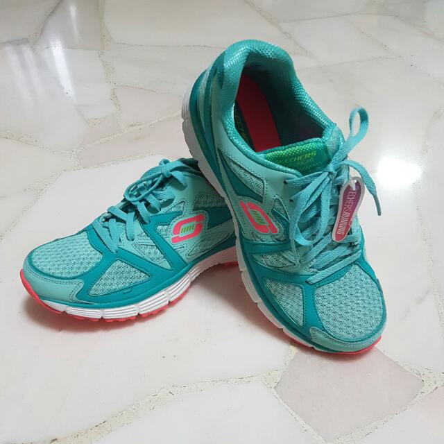 skechers turquoise shoes