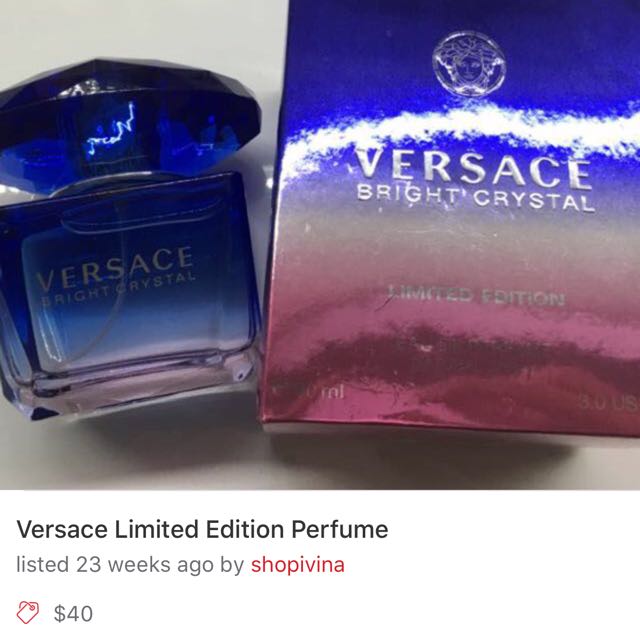 versace limited edition perfume
