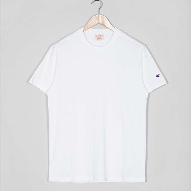 champion plain white t shirts